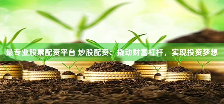 最专业股票配资平台 炒股配资：撬动财富杠杆，实现投资梦想